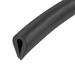 Edge Trim Black U Channel Edge Protector Fits 3/64"- 5/64"Edge 30 Feet Long - 3/64" - 5/64"