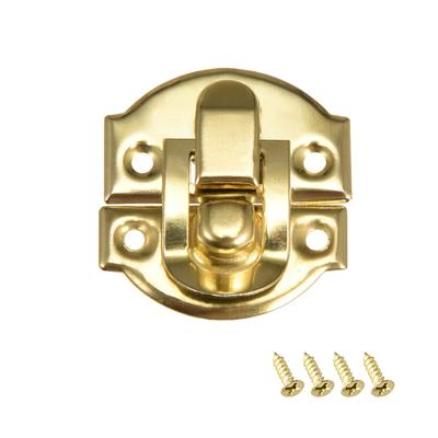 Box Latch, Retro Style Golden Decorative Hasp Jewelry cases Catch 10 pcs - 29x27mm,10 pcs(no lock hole)