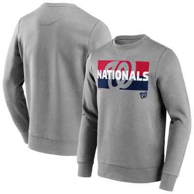 Washington Nationals Square Off Rundhals-Sweatshirt – Herren Image