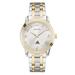 Bulova Silver/Gold Wright State Raiders Classic Two-Tone Round Watch