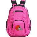 MOJO Pink Cleveland Browns Premium Laptop Backpack