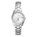 Women's Fossil Silver Manhattan Jaspers Scarlette Mini Three-Hand Date Watch
