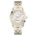 Bulova Silver/Gold Saginaw Valley State Cardinals Classic Two-Tone Round Watch