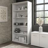 Bush Business Furniture Hybrid 73" H x 36" W Standard Bookcase Wood in Gray | 73 H x 36 W x 15 D in | Wayfair HYB136PG-Z