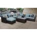 River Brook 10 Piece Outdoor Wicker Patio Furniture Set 10b Synthetic Wicker/All - Weather Wicker/Wicker/Rattan | Wayfair RIVER-10B-SPA