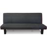 Designetsamaison - Banquette Clic Clac 3 places gris - Segura Gris