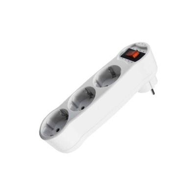 3-Steckdosen-Steckdosenleiste mit Lichtschalter 40045 Image