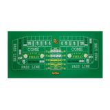 Rollout Gaming Craps Table Top - 36x6x6 in