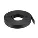 Solid Rectangle Rubber Seal Strip 25mm Wide 5mm Thick, 3 Meters Long Black