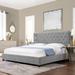 Manhattan Shelter King Platform Bed Frame