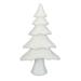 16.75" Cream Cable Knit Christmas Tree Tabletop Decoration