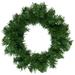 Deluxe Dorchester Pine Artificial Christmas Wreath, 16-Inch, Unlit - Green