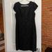 J. Crew Dresses | Black J. Crew Lace Overlay Dress. | Color: Black | Size: 12