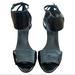 Gucci Shoes | Gucci Black Patent Ankle Strap Sandal As 9b | Color: Black | Size: 9