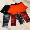 Adidas Shorts | Adidas Two-Piece Tennis Skirt And Legging Bundle | Color: Black/Orange | Size: L