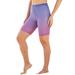 Plus Size Women's Swim Bike Short by Swim 365 in Mirtilla Fuchsia Dip Dye (Size 14) Swimsuit Bottoms