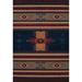 Manhattan Phoenix Area Rug by United Weavers of America in Navy (Size 1'10" X 3')