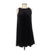 Old Navy Casual Dress - A-Line: Black Solid Dresses - Women's Size Small