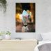 Red Barrel Studio® Person Holding Multicolored Sprinkled Ice Cream Cone w/ Vanilla Flavored Ice Cream | 20 H x 16 W x 2 D in | Wayfair