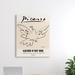 Stupell Industries Classical Abstract Picasso Peace Dove Bird Linework - Graphic Art Print Canvas in White | 48 H x 36 W x 1.5 D in | Wayfair