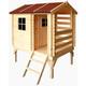 Kinderspielhaus aus Holz - Spielhaus im Freien für Kinder - B146xL181xH205 cm/1,1m2 Gartenspielhaus