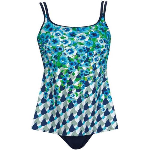 SUNMARIN Damen Bikini Prothesentankini, Größe 42C in blau