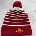 Nike Accessories | Brand New Iowa State Nike Pom Beanie | Color: Red/White | Size: Os