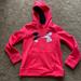 Under Armour Shirts & Tops | Girls Ym Under Armour Loose Cold Gear Hoodie | Color: Black/Pink | Size: Mg