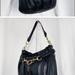 Coach Bags | Like New! Coach Hamptons Belted Soft Pleated Slouchy Leather Hobo Shoulder Bag | Color: Black/Gold | Size: 14” L X 12” H X 3” W Strap Drop 10