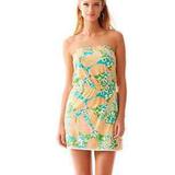 Lilly Pulitzer Pants & Jumpsuits | Authentic Lilly Pulitzer Xs Lucy Romper-Pop Goes The Lemur | Color: Green/Yellow | Size: Xs