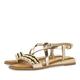 Gioseppo Damen DOBROVA Durchgängies Plateau Sandalen mit Keilabsatz, ORO, 36 EU