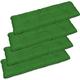 Superkissen24. Set of 4 Large Garden Bench Seat Cushion Seat Pad - 120x38x7 cm - Seat cover for Garden Bench, Garden Swing or Garden Sofa - Outdoor/Indoor Long Bench Pillow - Waterproof - Green