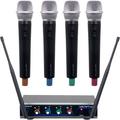 VocoPro Digital-Quad-H2 Four-Channel UHF Wireless Handheld Microphone System (913.3 DIGITAL-QUAD-H2