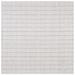 Gray 84 x 0.4 in Area Rug - Lauren Ralph Lauren Tamworth Check Hand Woven, 80% Viscose, 20% Wool, Silver Area Rug Viscose/Wool | Wayfair