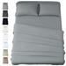 Eider & Ivory™ 600 Thread Count 100% Fitted Sheet Set 100% Cotton/Sateen in Gray | Queen | Wayfair 5134A4839E844CF99011544F4264BE7D