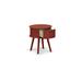 Red Barrel Studio® Thisbe Upholstered Platform 2 Piece Bedroom Set Upholstered, Linen in Red/White | King | Wayfair