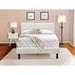 Red Barrel Studio® Thisbe Upholstered Platform 2 Piece Bedroom Set Upholstered, Linen in White | Full | Wayfair D6A5641D95DB481886F166E364264EBB