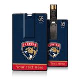 Florida Panthers Personalized Credit Card USB Drive