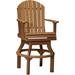 Set of 4 Poly Lumber Adirondack Swivel Chairs