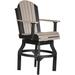 Set of 4 Poly Lumber Adirondack Swivel Chairs