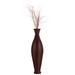 Modern Bamboo Floor Vase - 43-inch Vase for Living Room, Dining Room, or Entryway - Fill with Dried Branches or Flowers