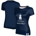 Women's Navy Citadel Bulldogs Track & Field T-Shirt