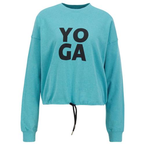 Kismet Damen Yoga-Sweatshirt GARUDA, aqua, Gr. XL
