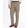 Blair Men's JohnBlairFlex Adjust-A-Band Relaxed-Fit Plain-Front Chinos - Brown - 38