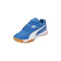 PUMA Unisex Kids' Sport Shoes SOLARFLASH JR II Indoor Court Shoes, PUMA ROYAL-PUMA WHITE-GUM, 36