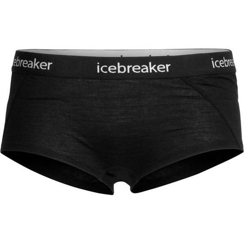 ICEBREAKER Merino Damen Unterhose Sprite, Größe XS in Schwarz