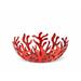 Alessi Mediterraneo Fruit Holder Metal/Wire in Red | 4.25 H x 11.42 W x 11.42 D in | Wayfair ESI01/29 R