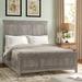 Three Posts™ Kingery Low Profile Standard Bed Wood in Gray | 60.23 H x 82.87 W x 85.43 D in | Wayfair 6837422610E440A1911DB37AE2D13A2E