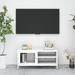 Latitude Run® TV Stand TV Console Sideboard TV Unit Home Media Unit Steel & Glass Metal in White | Wayfair 74F7EEB87174402C8C20DC674D2A484D