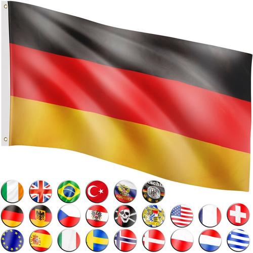 Flagmaster - Fahne Deutschland Flagge